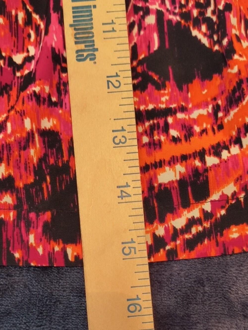 Elle Black Camisole with Pink & Orange Paisley Print - Picture 13 of 15